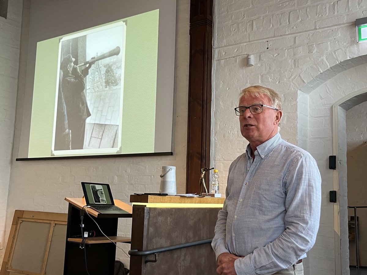 På medlemsdagen i oktober 2022 berättade Eskil Persson om året 1936 i Ystad!